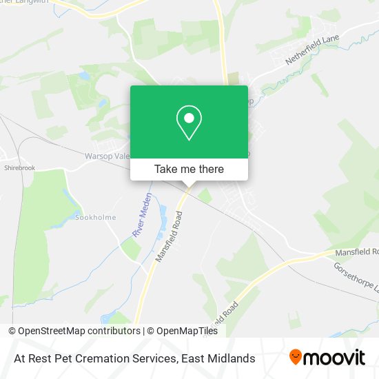 At Rest Pet Cremation Services map