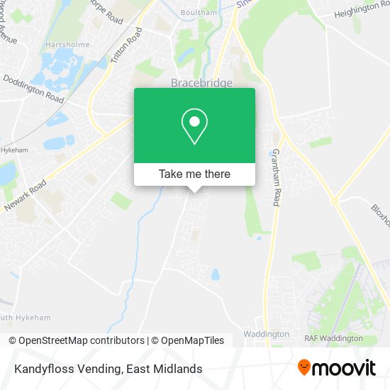 Kandyfloss Vending map