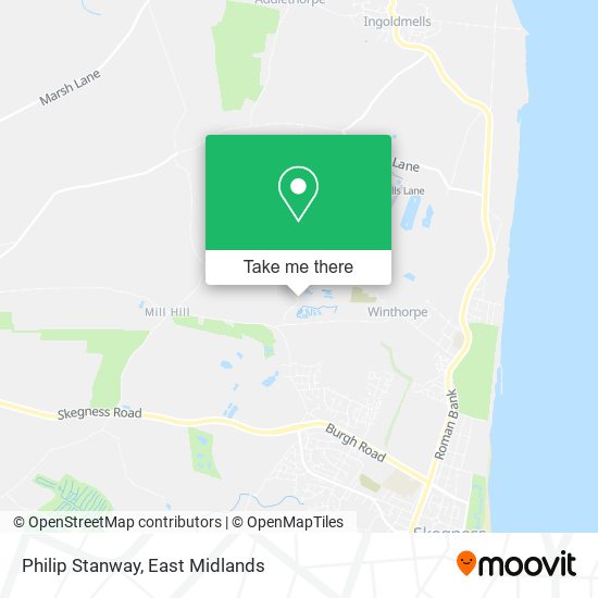Philip Stanway map