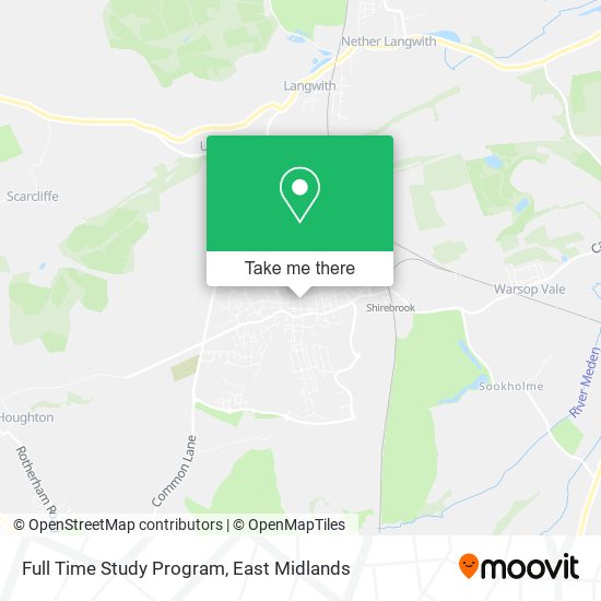 Full Time Study Program map