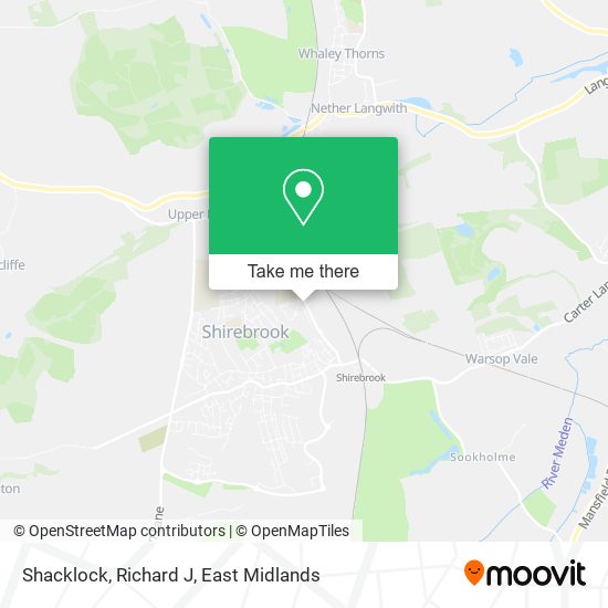 Shacklock, Richard J map