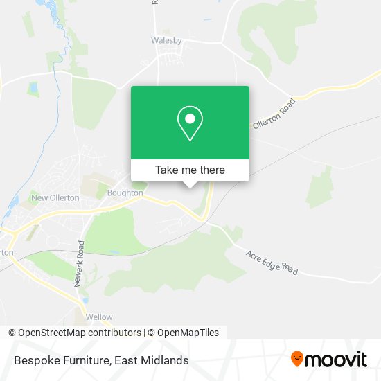 Bespoke Furniture map