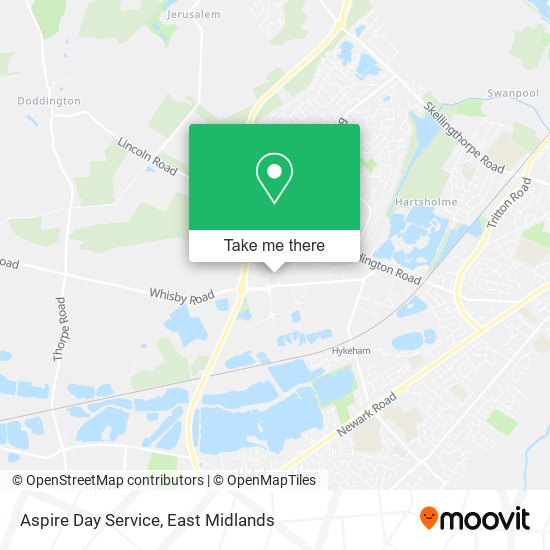 Aspire Day Service map