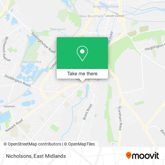 Nicholsons map