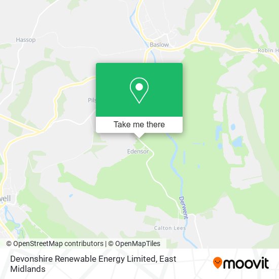 Devonshire Renewable Energy Limited map