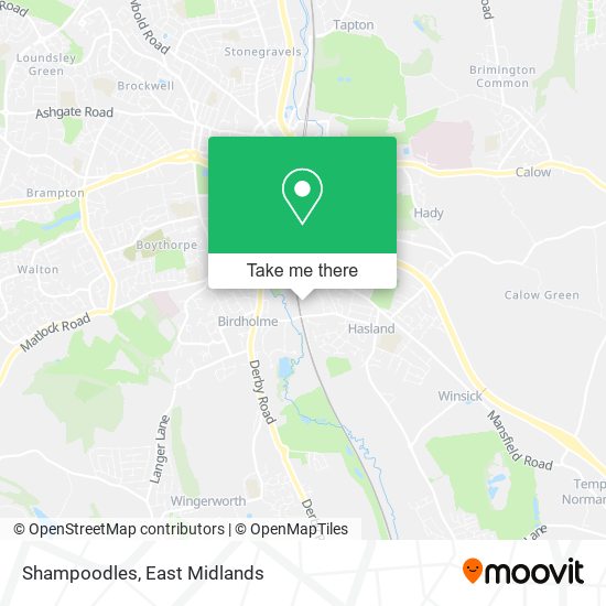 Shampoodles map