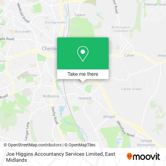 Joe Higgins Accountancy Services Limited map