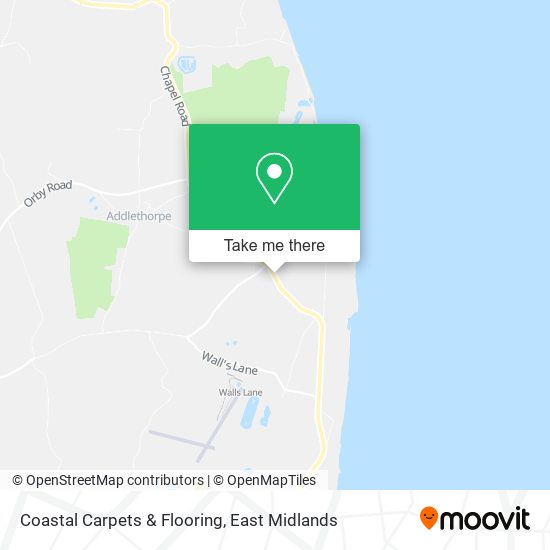 Coastal Carpets & Flooring map