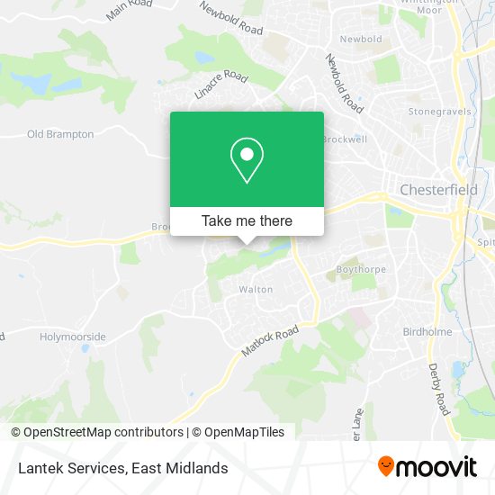 Lantek Services map