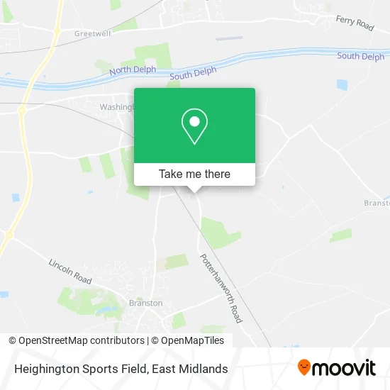 Heighington Sports Field map