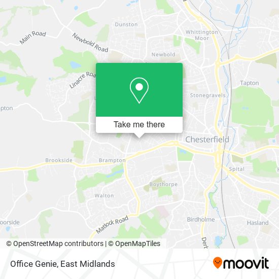 Office Genie map