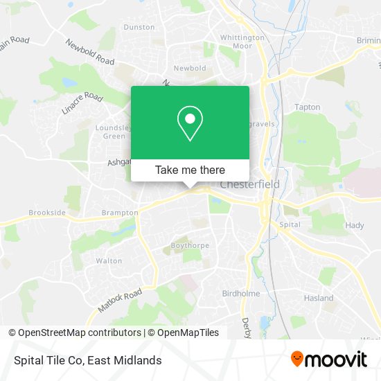 Spital Tile Co map