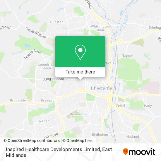 Inspired Healthcare Developments Limited map