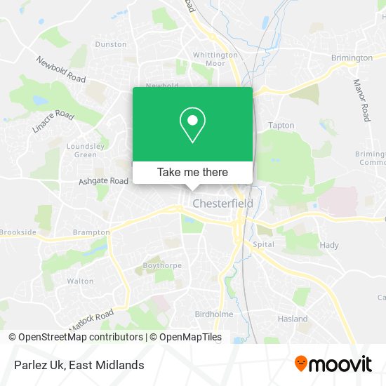 Parlez Uk map
