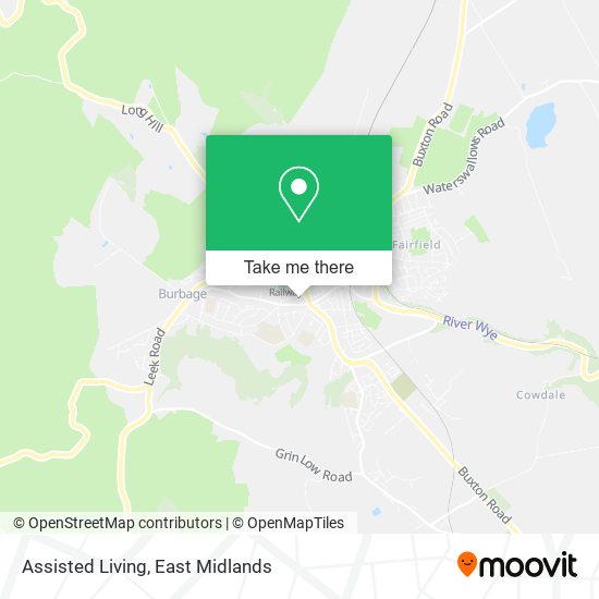 Assisted Living map