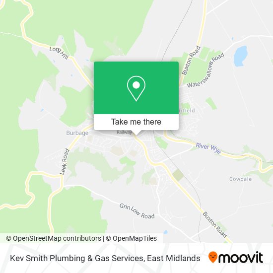 Kev Smith Plumbing & Gas Services map