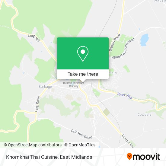 Khomkhai Thai Cuisine map