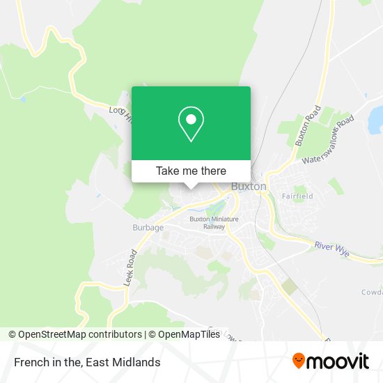 French in the map