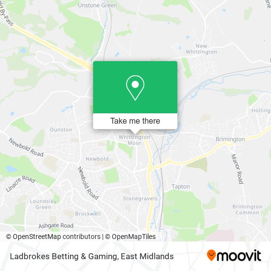Ladbrokes Betting & Gaming map