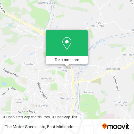 The Motor Specialists map