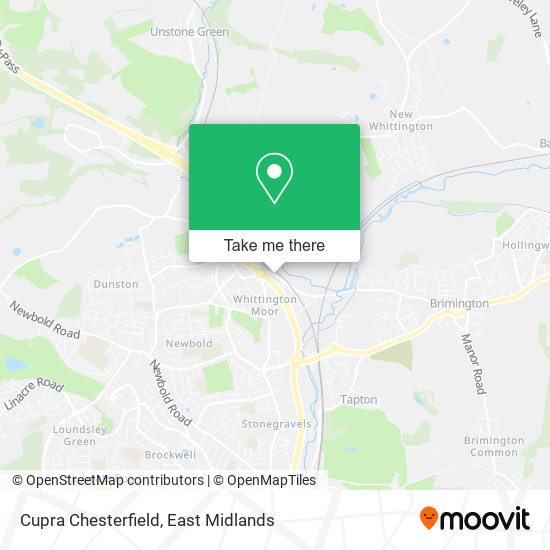 Cupra Chesterfield map
