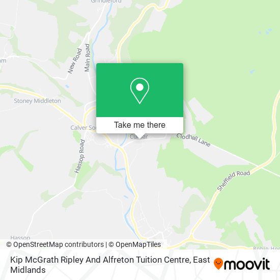 Kip McGrath Ripley And Alfreton Tuition Centre map