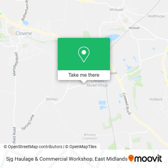 Sjg Haulage & Commercial Workshop map