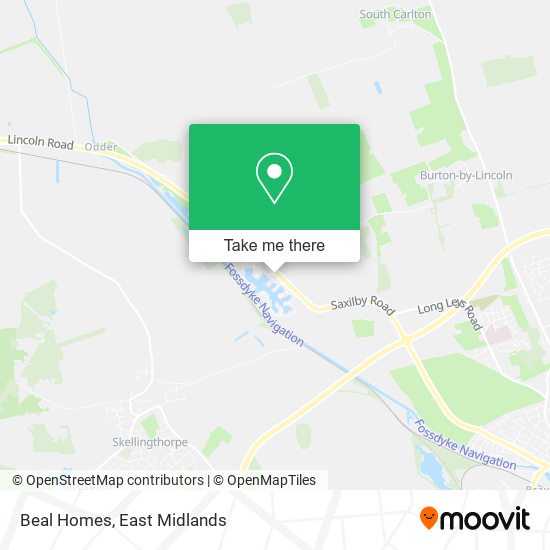 Beal Homes map