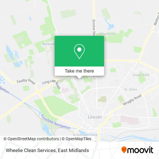 Wheelie Clean Services map