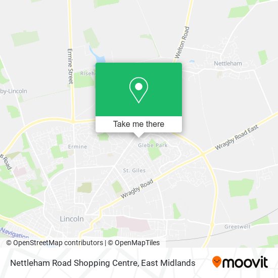 Nettleham Road Shopping Centre map
