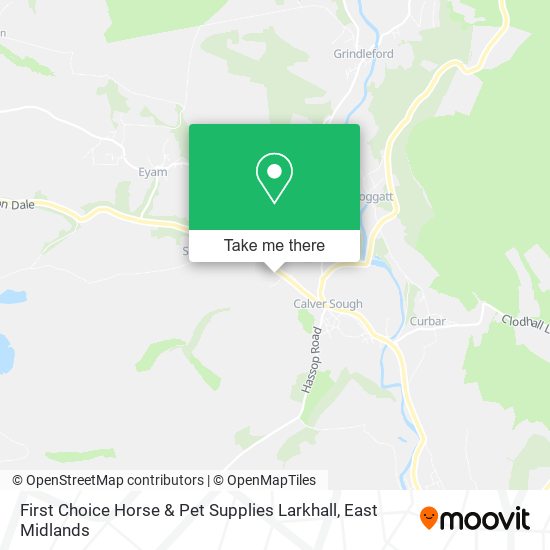 First Choice Horse & Pet Supplies Larkhall map