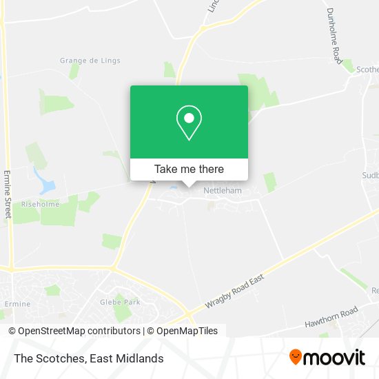 The Scotches map