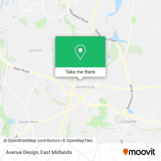 Avenue Design map