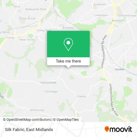 Silk Fabric map
