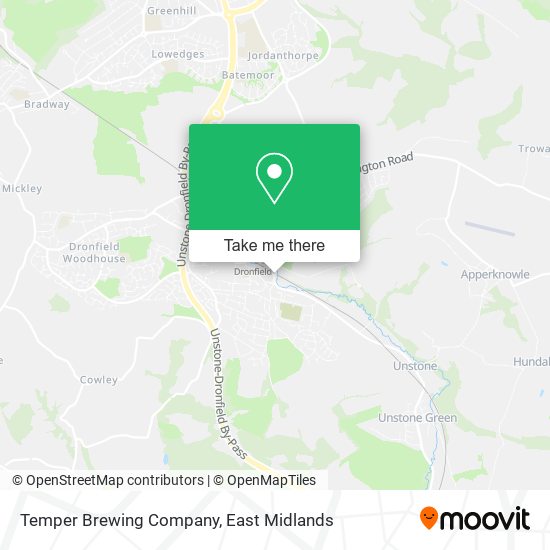 Temper Brewing Company map