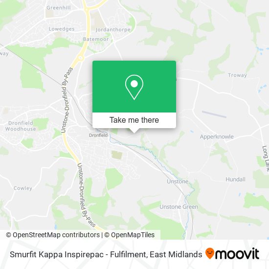 Smurfit Kappa Inspirepac - Fulfilment map