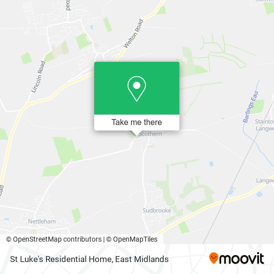 St Luke's Residential Home map