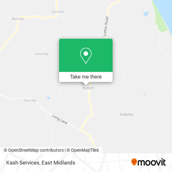 Kash Services map