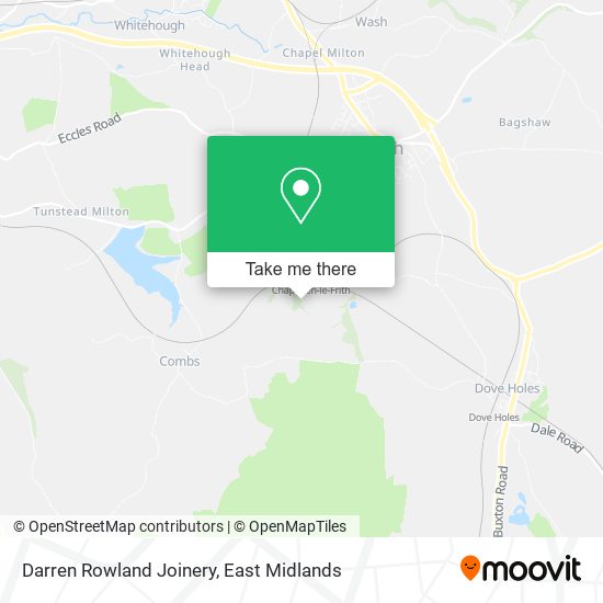 Darren Rowland Joinery map