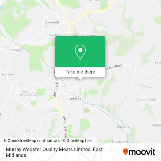 Murray Webster Quality Meats Limited map