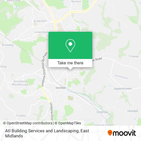 Atl Building Services and Landscaping map