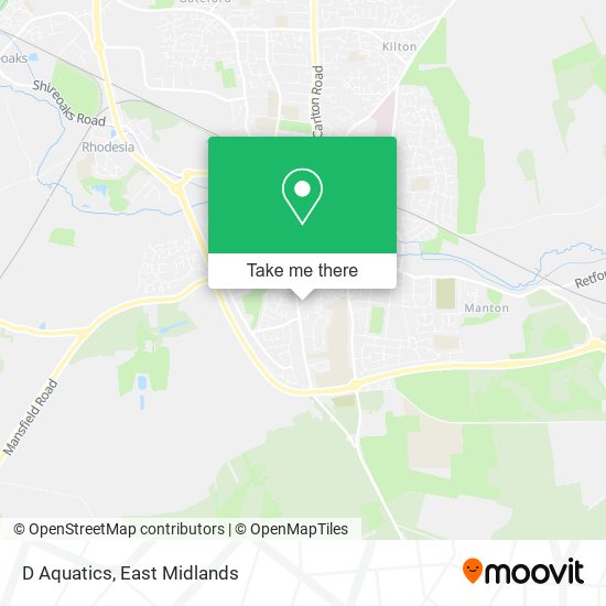 D Aquatics map