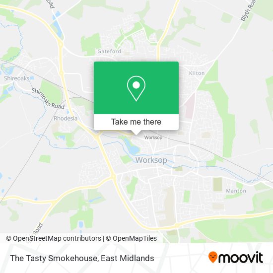 The Tasty Smokehouse map