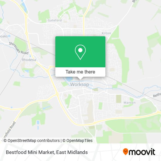 Bestfood Mini Market map