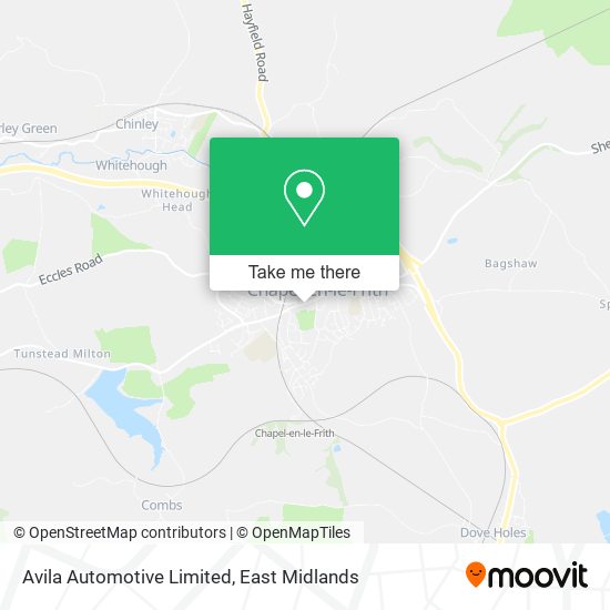 Avila Automotive Limited map