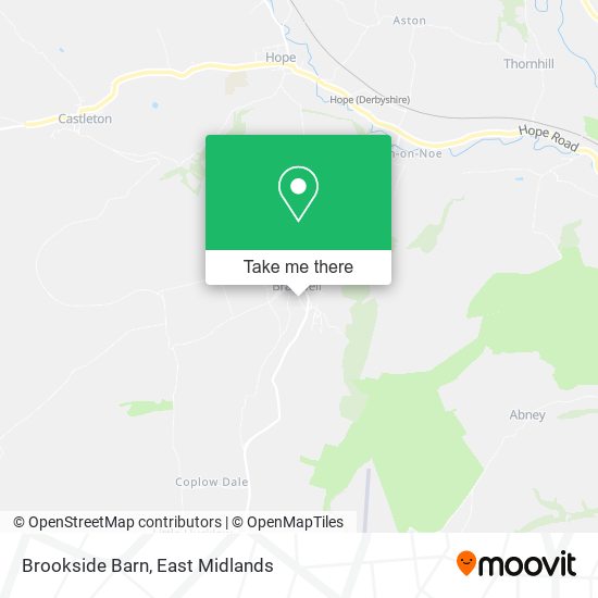 Brookside Barn map