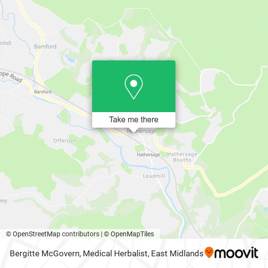Bergitte McGovern, Medical Herbalist map