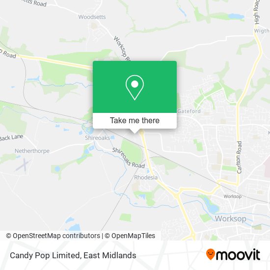 Candy Pop Limited map