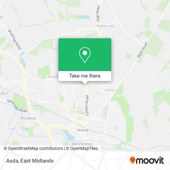 Asda map