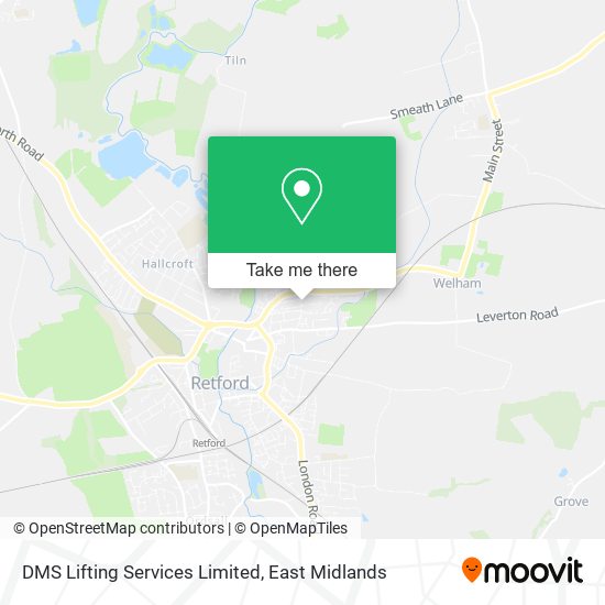 DMS Lifting Services Limited map